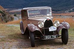 Brown Type 57 Bugatti.  &copy; ADAMS / HANSEN STOCK PHOTOS