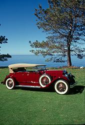 Packard at Torrey Pines Concours, San Diego.  &copy; ADAMS / HANSEN STOCK PHOTOS
