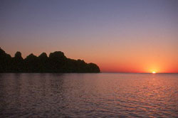 Sunrise in the Sea of Cortez Special Biosphere Reserve, Baja California, Mexico. © ADAMS / HANSEN STOCK PHOTOS
