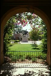 Balboa Park arch, San Diego.  &copy; ADAMS / HANSEN STOCK PHOTOS