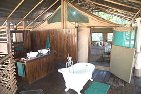 44A_IMG_9346   Chiawa Camp, safari accommodation in Zambia's Lower Zambezi National Park.  &copy; ADAMS / HANSEN STOCK PHOTOS