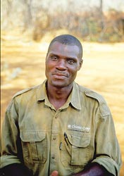 44B-8-F   Game guide, Chiawa Camp. Lower Zambezi National Park.  &copy; ADAMS / HANSEN STOCK PHOTOS